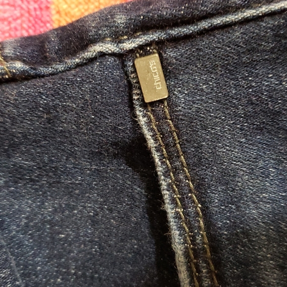 Chico's Nice Denim Jeans sz1R - Picture 6 of 11